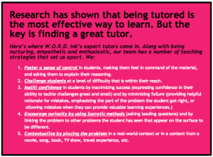 Finding a Great Tutor